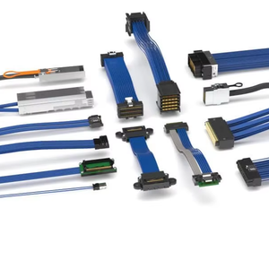 Nuevo en Existencia, Conector de Placa a Placa Samtec QTE-020-01-C-D-A, 40 Posiciones, Paso de 0.8mm, SMT, Chapado en Oro - Product Image 1