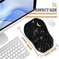 Support de poignet clavier ordinateur tapis de souris de jeu tapis de bureau tapis de souris en mousse à mémoire ergonomique avec Base en polyuréthane antidérapante pour bureau à domicile