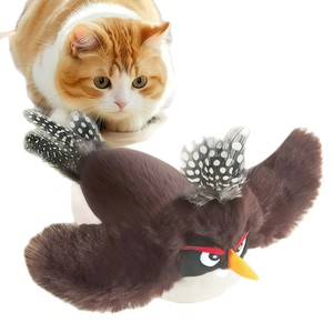 Juguete de Peluche Angry Birds para Gatos, Pájaro Interactivo de 11x16x7cm, Poliéster Suave para Gatos - Product Image 2