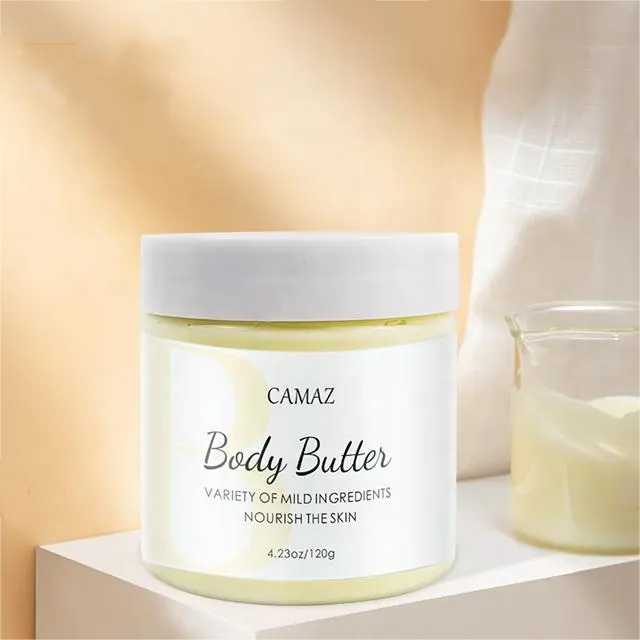 Wholesales Private Label Body Butter Deep Moisturizing Body Cream Plant Extract Floral Scent Body Butter Lotion