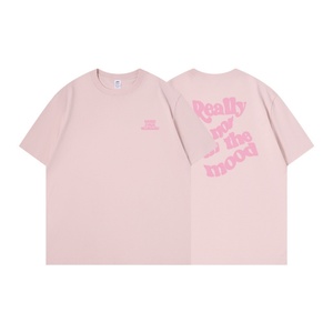 Camiseta de Hombre de Algodón 100% Tejido con Estampado de Letras Desgastadas Estilo Vintage, Cuello Redondo, Ajuste Regular, Secado Rápido y Transpirable para Verano - Product Image 2