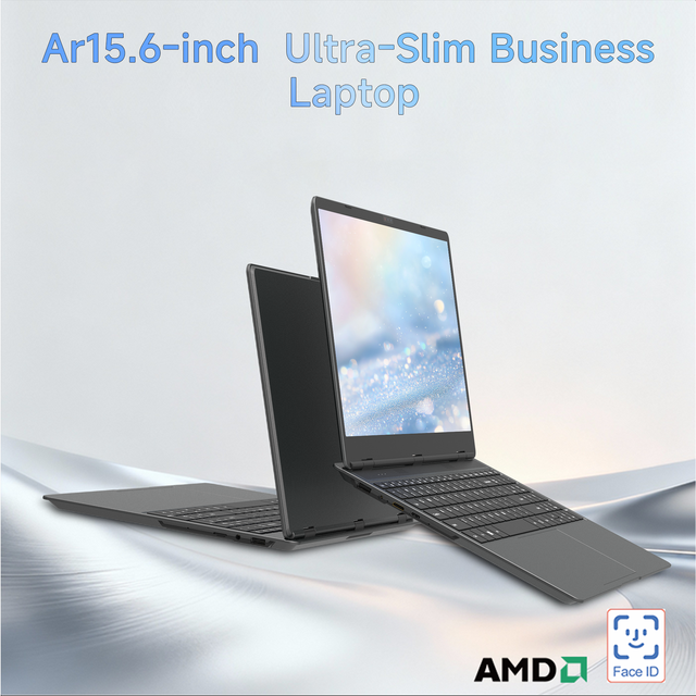 Factory Wholesale Brand New 15.6" AMD R5-3500U OEM/ODM Customized Windows 11 Bezel-less Display Business Series Laptop Computer