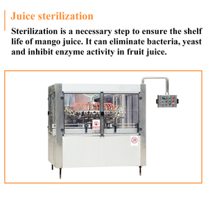 Máquina de línea de producción y llenado de zumo de fruta, totalmente automática, Comercial - Product Image 5