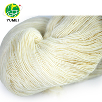 Factory Supplier Yumei New Zealand Wool Worsted Yarn Hand Knitted Eco-Friendly 100% Wool Yarn