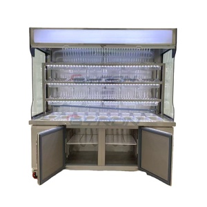 Byron Malatang Bar para restaurante Malatang Display Refrigerador <span class=keywords><strong>Vitrinas</strong></span> refrigeradas usadas - Product Image 1