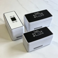 Boîte de refroidissement pour peptides alimentée par batterie 7800 mAh, écran tactile, support pour flacons, mini-refroidisseur portable, étui de stockage pour flacons de peptides de 3 ml