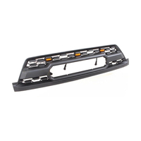 Calandre Avant Pour Grilles 4 Coureurs 2003-2005 Noir Mat Avec Lettres Avec ABS 3LED