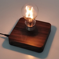 Ampoule de lampe flottante en lévitation magnétique inférieure pour la décoration de lampe de bureau intelligente de table