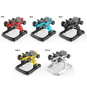 Marche-bébé de style nouveau - Marche-bébé 4 en 1 avec roues, siège ergonomique et musique, parfait pour les bébés garçons et filles - Product Image 1