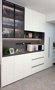 Mueble de Almacenamiento de Estilo Moderno Personalizado, Mueble de Almacenamiento Personalizado, Mueble de Almacenamiento Integrado para Comedor Montado en la Pared - Product Image 2