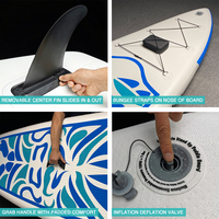 FUNWATER Drop Shipping Usine Directement Vente Planche de Surf sup Surf Long Planche de Surf Planche de Paddle Gonflable sup Surf