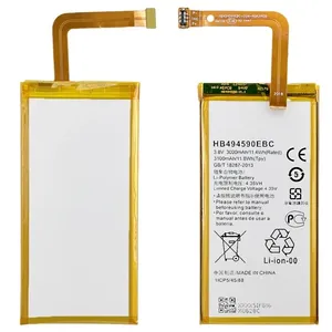 แบตเตอรี่สำรอง HB494590EBC 3000mAh สำหรับ Huawei Honor 7 PLK-AL10 CE RoHS ขายส่งจำนวนมาก ความจุสูง เกรด A - Product Image 1