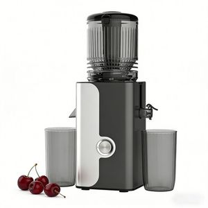 Extracteur de jus lent à prix abordable, à haut rendement, avec large goulotte d'alimentation, pression à froid pour fruits et légumes - Product Image 3