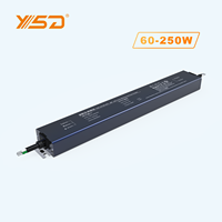 110V/220V AC à DC Fuente De Poder 100W alimentation LED étanche 12V 24V alimentation à découpage mince