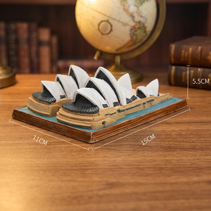 Estatuas en miniatura <span class=keywords><strong>de</strong></span> Edificio famoso personalizado, modelo 3D, escultura <span class=keywords><strong>de</strong></span> resina <span class=keywords><strong>de</strong></span> <span class=keywords><strong>la</strong></span> Ópera <span class=keywords><strong>de</strong></span> <span class=keywords><strong>Sydney</strong></span> - Product Image 2