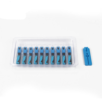 Elección de calidad Conector rápido de fibra óptica FTTH SC/APC SC/UPC FC LC Conector rápido de fibra óptica de PC en XPON GPON EPON Onu