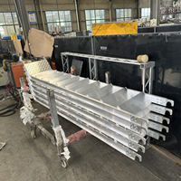 Tour d'échafaudage d'escalier en aluminium pour la construction Andamios Layher Tour d'escalier mobile en aluminium pour l'accès à l'échafaudage de bâtiment