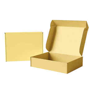 Cajas exprés resistentes multicolores personalizables fáciles de plegar, embalaje perfecto para ropa, bufandas y envío de regalos - Product Image 3