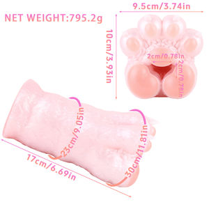 Mannelijke Masturbators Cup Pocket Pussy Soft Stroker Masturbatie Fantasie Monster Ass <span class=keywords><strong>Sex</strong></span> Pop Levensechte Getextureerd Voor Penis Training - Product Image 6