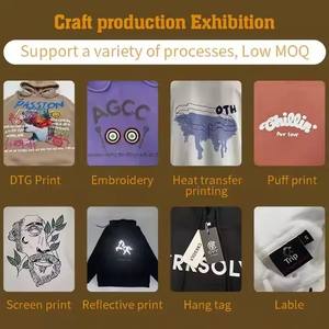 Sweat à capuche noir uni 100% coton de haute qualité pull à la mode avec logo personnalisé pour l'automne - Product Image 6