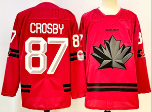 Jersey de Hockey sobre Hielo Canadá 2026 para Hombre, Rojo, Negro y Blanco, con Bordado de 97 <span class=keywords><strong>Connor</strong></span> McDavid, 29 Nathan MacKinnon, 8 Cale y 23 Makar - Product Image 6