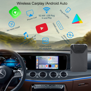 Adaptador Inalámbrico <span class=keywords><strong>Apple</strong></span> <span class=keywords><strong>CarPlay</strong></span> con Android 11 y AI Box para Audi, Benz, VW, Pantalla en Línea, YouTube, Netflix, 4+64 GB - Product Image 6