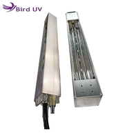 Système de séchage UV pour oiseaux, sécheuse UV avec longueurs d'onde UVA+UVB+UVC et refroidissement par ventilateur/eau pour machine d'impression offset