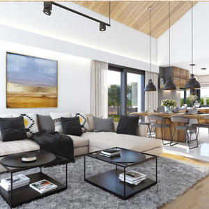 Kits de Casa de estructura de marco de Venta caliente de soporte australiano Villa Prefabricada de acero Venta caliente Casa de Villa prefabricada moderna y de lujo - Product Image 3