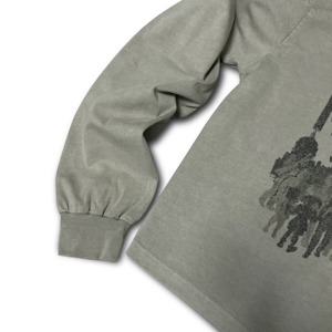 Sudadera de Algodón de Alta Calidad, Corte Holgado, Estilo Casual Urbano, Diseño Vintage con Estampado Gráfico, Cuello Redondo, Venta al Por Mayor - Product Image 5