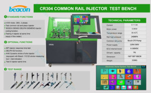 Nueva máquina de prueba de inyector Common Rail CR304 Crdi de Venta caliente 4 piezas de <span class=keywords><strong>limpieza</strong></span> de inyector de combustible diésel y equipo de banco de prueba - Product Image 2