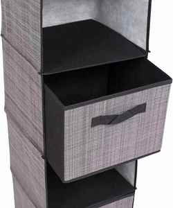 Living room Clothes Storage Cubby Hanging <b>Shelves</b> Closet Organizer - Product Image 2