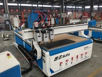 Máquina de tallado de alta velocidad para carpintería 3D madera 1325 máquina CNC de madera