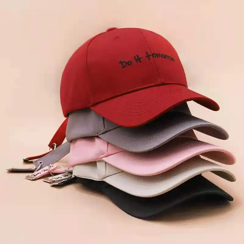 Embroidery Custom Logo Dad Baseball Cap Hat Blank Men Sport Cap Stock Wholesale One Piece Can Be Customized Fashion Plain Gift