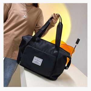 Sac de sport pliable Yy815 personnalisé avec logo, étanche, pour vêtements secs et mouillés, sac de voyage, sac de yoga, sac de sport, sac de week-end, sac de gym, sac fourre-tout pour femme - Product Image 3