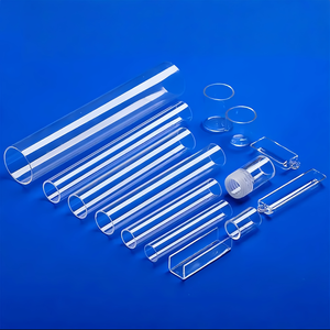Tubo de Vidrio de Cuarzo Personalizado de Fábrica 2026, Alta Pureza 99.99%, Alta Transmitancia, Espesor 3mm 4mm 5mm 6mm, Tubo de Vidrio de Cuarzo - Product Image 3