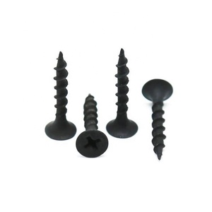 Phillips bugle đầu tốt chủ đề thô chủ đề thạch cao Đen phosphated vách thạch cao ốc vít - Product Image 1