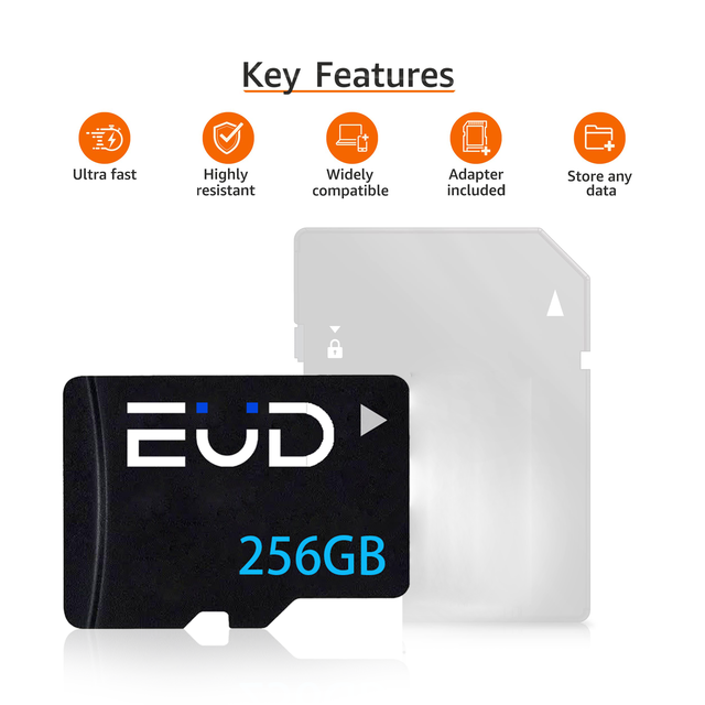 Mobile Phone Memory Sd Card 256gb 128gb 64gb 32gb 16gb 8gb 4gb 2gb 1gb Tf Memory Card Sd