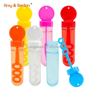 Custom Bubble Wand Colorful Mini Bubble Wands Party Favors For Kids Summer Gifts Bubbles Fun Toys