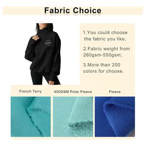 Sudadera holgada con hombros descubiertos y diamantes de imitación personalizada para mujer, Sudadera de cuello grueso de algodón 100, novedad de otoño - Product Image 2