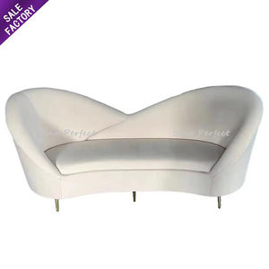 Venta Especial de Muebles para Bodas, Juego de Sofás de Acero Inoxidable para Decoración de Eventos y Fiestas, Sofás Blancos para el Hogar y Hoteles, Sofás para Novios - Product Image 2