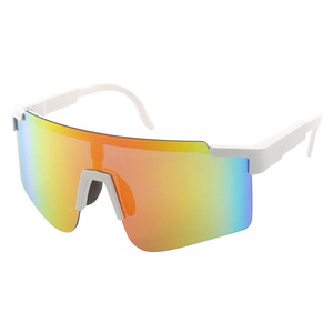 Lunettes <span class=keywords><strong>de</strong></span> soleil <span class=keywords><strong>de</strong></span> cyclisme économiques, personnalisables avec logo, pour activités <span class=keywords><strong>de</strong></span> plein air, vélo, conduite, course, protection UV400, coupe-vent, en PC, pour le sport - Product Image 3