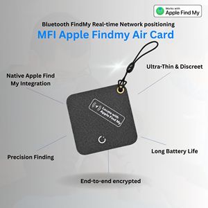 Sang Trọng GPS Thông Minh Tracker & Định Vị Với Đối Với Apple Tìm Ứng Dụng Của Tôi Tích Hợp Không Dây Sạc Key Không Khí Tag Toàn Cầu Ví Sản Phẩm - Product Image 2