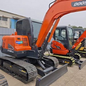 ลดราคาพิเศษ รถขุด Doosan DX60 มือสอง 6 ตัน รถขุดไฮดรอลิกแบบตีนตะขาบ Doosan dx60 พร้อม EPA/CE มีสินค้าในสต็อก - Product Image 1