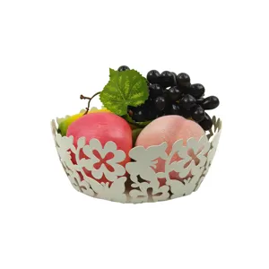 Hot Products Customized Color Bread Basket Factory Direct Sales Creative Design Metal Bread Basket