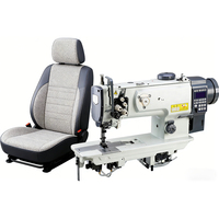 Machine à coudre industrielle à double aiguille de haute qualité, similaire à JUKI, pour la fabrication de produits en cuir, de canapés, de sacs et d'intérieurs de voitures