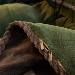 Ensembles de literie 4 pièces à poils longs super doux et durables <span class=keywords><strong>pour</strong></span> <span class=keywords><strong>deux</strong></span> <span class=keywords><strong>personnes</strong></span> - Product Image 3