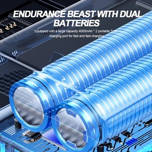 พัดลมคาดเอวความเร็วสูง ระบายความร้อนสำหรับงานกลางแจ้งที่อุณหภูมิสูง สถานที่เชื่อมโลหะ พัดลมคาดเอวแบบพกพา - Product Image 4