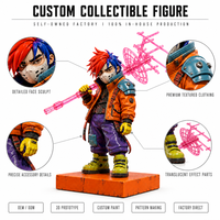 Figurine d'action militaire miniature OEM personnalisée en PVC, jouet de collection, figurine d'art, boîte mystère pour collectionneurs