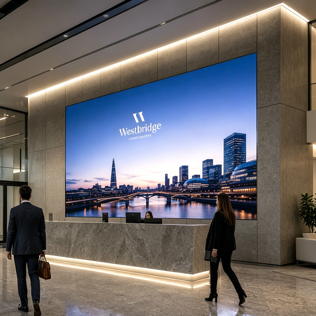 Lightweight Die-cast Aluminum Indoor LED Display Module with Magnetic Hard-connection; Fine-pitch LED Video Wall.
