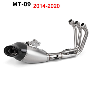 Sistema de Escape Completo para Motocicleta CHmotor, Silenciador para YAMAHA MT-09, MT09, FZ-09, FZ09, FJ-09, FJ09, FZ, MT, FJ, 09, TRACER <span class=keywords><strong>900</strong></span>, <span class=keywords><strong>GT</strong></span> - Product Image 5